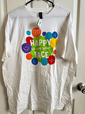 Making the Grade Graphic T-Shirt in White Size XL NWT